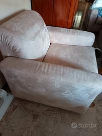 Poltrone Velluto Beige