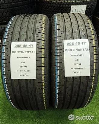 2 gomme 205 45 17 CONTINENTAL RIF2374