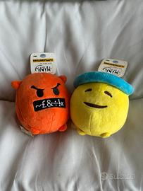 Coppia Peluche Emoji ODS Littlemotions Nuovi