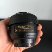 Obiettivo Nikon AF-S DX Nikkor 35 mm f/1.8G