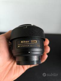 Obiettivo Nikon AF-S DX Nikkor 35 mm f/1.8G