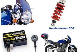 Honda Hornet 900 scarico trasmissione freni plexi