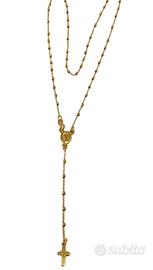 Collana Rosario oro 18kt