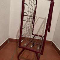 Brandina pieghevole senza  materasso ruote girevol