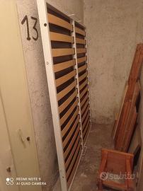 Letto matrimoniale a scomparsa ribaltabile vertica