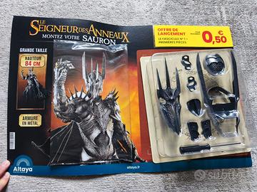 Costruisci Sauron N.1+N.2 Altaya sigillato - Elmo