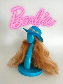 parrucca Barbie cowgirl vintage Mattel 