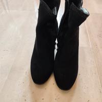 polacchino pelle nera