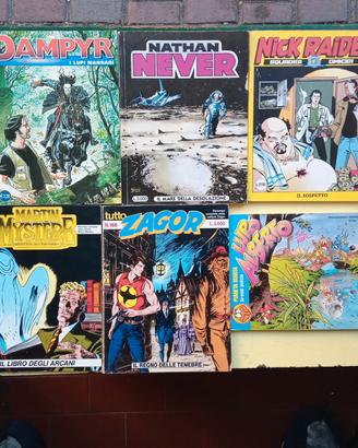 42 fumetti Bonelli e altri a 21 euro (50 cent.)