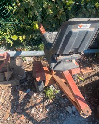 Carrello per motocoltivatore