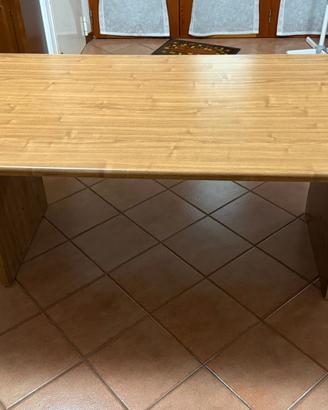 Tavolo grande in legno 200x100 cm