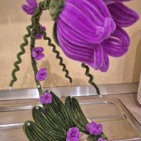 Lampada decorativa Fiore con luci LED