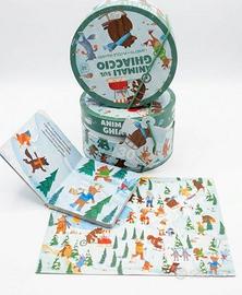 Animali sul ghiaccio libro + puzzle 30 pz