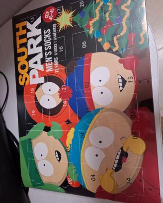 Box 12 paia di calze South Park Nuove