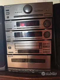 Impianto stereo compatto Pioneer Anni 90