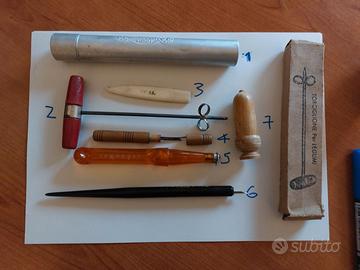 Piccoli oggetti (10) vintage, anni 50-60