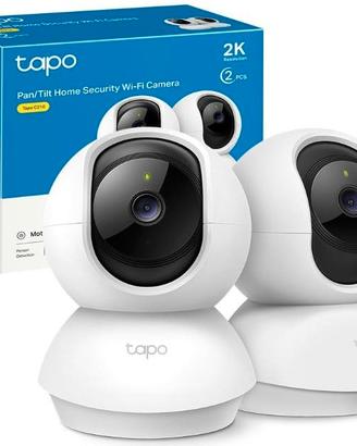 Tapo C210P2 2K 3MP Telecamera WiFi Interno Videoca