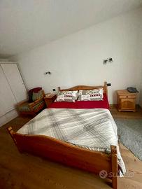 Letto matrimoniale completo + armadio