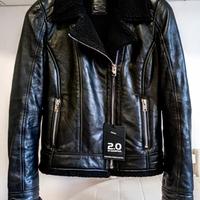 Giacca di pelle - black 2.0 by Mauritius

- XS