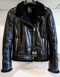 Giacca di pelle - black 2.0 by Mauritius

- XS