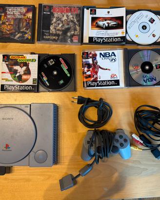 PLAYSTATION 1 + PLAYSTATION 2 + V3 RACING WHEEL