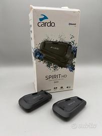 Coppia Interfoni Moto Cardo Spirit HD Duo Bluetoot
