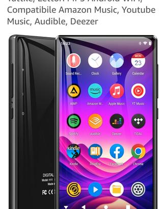 Lettore MP3 WIFI  con Bluetooth 