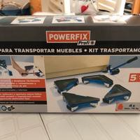 Kit carrelli sposta mobili