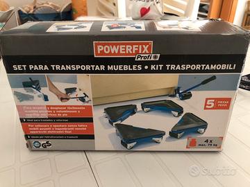 Kit carrelli sposta mobili