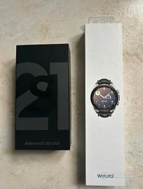 Samsung Galaxy S21 Ultra 5G + Watch 3