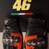 guanti moto Dainese carbon 4 corti in pelle.