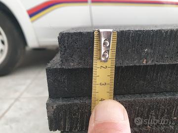 tappeto gommato 2cm antitrauma palestra crossfit f