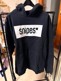 Felpa Snipes nera con logo
