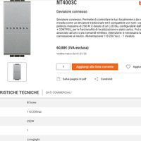 BTicino  Sistema Tapparelle Automatico LivingLight