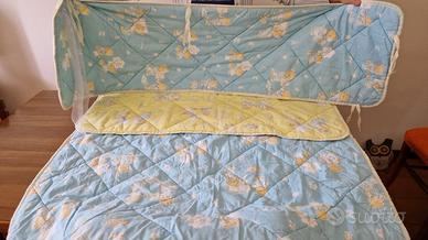 Trapuntina lettino e paracolpi