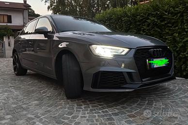 Audi a3 sportback doppi cerchi ambedue gommati