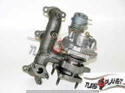 Turbo Volkswagen Polo IV 1.4 TDI 51/55/59 kw