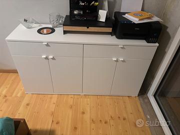 Mobile buffet bianco