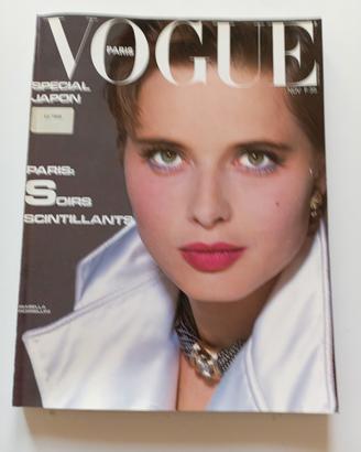 Vogue Paris novembre 1983  n. 641  special Japon  