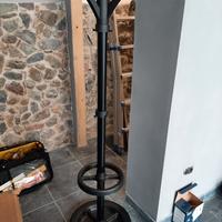 Appendiabiti nero da ufficio o casa NUOVO