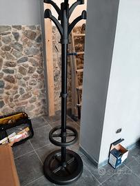 Appendiabiti nero da ufficio o casa NUOVO