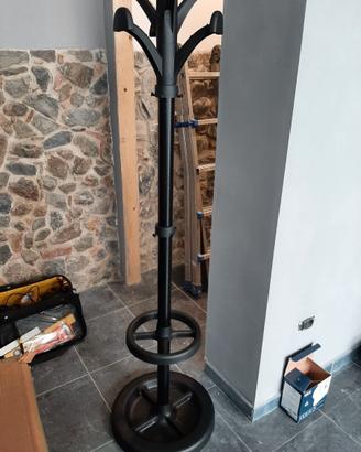 Appendiabiti nero da ufficio o casa NUOVO