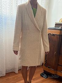 Abito blazer rosa cipria