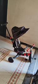 triciclo passeggino 1-3 anni