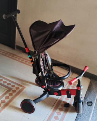 triciclo passeggino 1-3 anni
