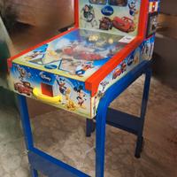 Distributore palline con gioco Flipper Disney