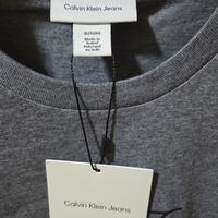 T-Shirt Calvin Klein Grigia XL Nuova