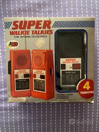 Walkie Talkie vintage Super Walkie Talki