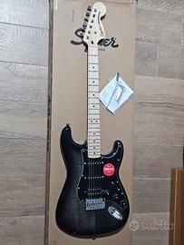 FENDER Squier Affinity Stratocaster HSS MN Black B