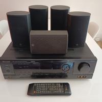 Sistema home theater 5.1 Sherwood e Jamo
